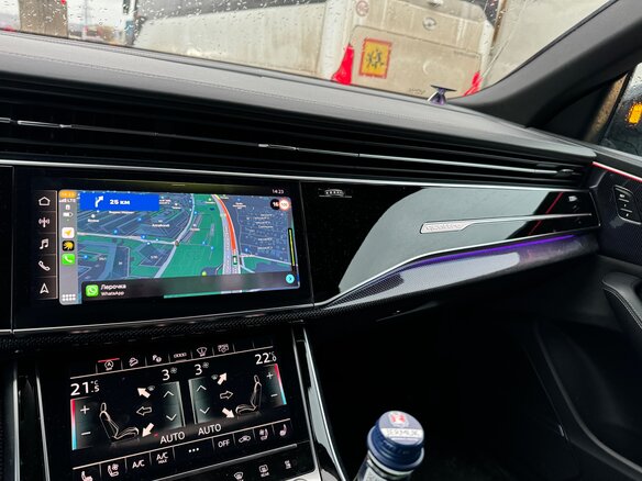 2020 Audi Q8 50 TDI I (4M), белый, 7700000 рублей - вид 8