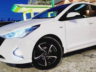 2021 Hyundai Solaris II Рестайлинг, белый, 1450000 рублей, вид 5