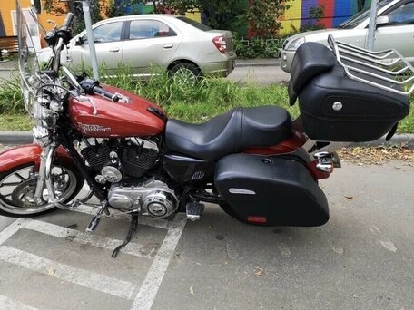 2014 Harley-Davidson Sportster 1200, оранжевый, 790000 рублей, вид 5