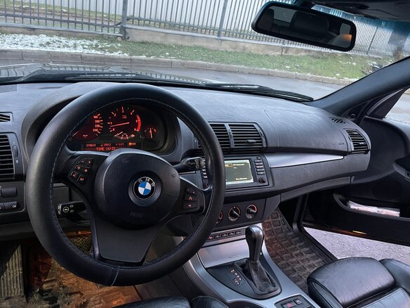 2004 BMW X5 3.0d I (E53) Рестайлинг, чёрный - вид 12