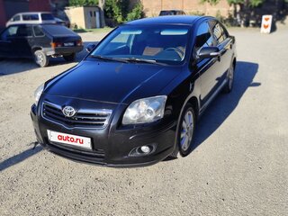2007 Toyota Avensis II Рестайлинг, чёрный, 950000 рублей, вид 1