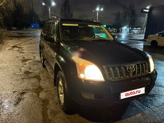 2007 Toyota Land Cruiser Prado 5-speed 120 Series Рестайлинг, чёрный, 1595000 рублей, вид 4
