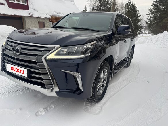 2018 Lexus LX 570 III Рестайлинг 2, синий - вид 11