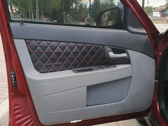 2008 Lada (ВАЗ) Priora I, красный, 220000 рублей - вид 9