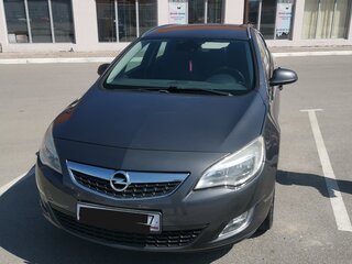 2011 Opel Astra J, серый, 850000 рублей, вид 2