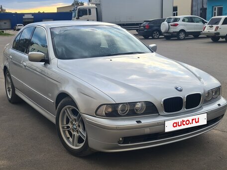 2002 BMW 5 серии 525i IV (E39) Рестайлинг, серый, 830000 рублей, вид 3