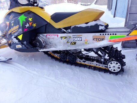 2007 BRP Ski-Doo MXZ Sport 600, золотистый, 500000 рублей, вид 4