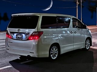 2010 Toyota Alphard II, белый, 1850000 рублей, вид 5