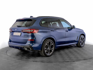 2021 BMW X5 40i IV (G05/G18), синий, 7290000 рублей, вид 5