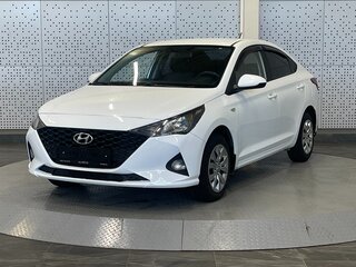 2020 Hyundai Solaris II Рестайлинг, белый, 760000 рублей, вид 3