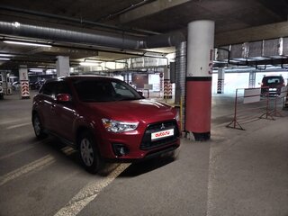 2014 Mitsubishi ASX I Рестайлинг, красный, 1300000 рублей, вид 2
