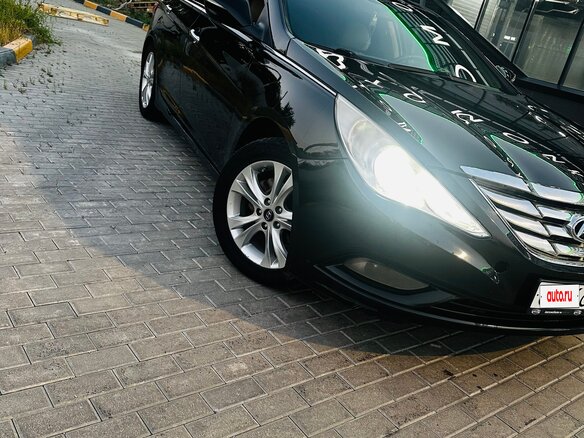 2011 Hyundai Sonata VI (YF), чёрный, 1200000 рублей - вид 5