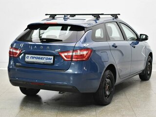 2018 Lada (ВАЗ) Vesta SW I, синий, 795000 рублей, вид 4