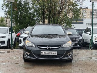 2012 Opel Astra J Рестайлинг, чёрный, 399000 рублей, вид 2