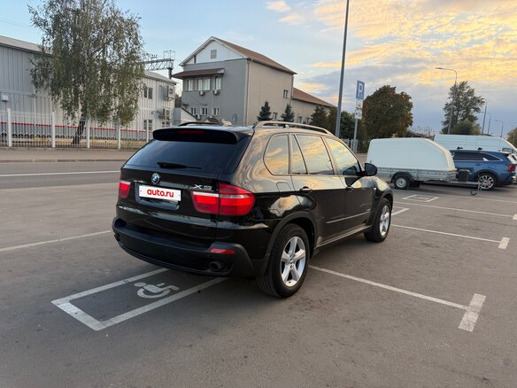 2009 BMW X5 30i II (E70), чёрный, 1350000 рублей - вид 1