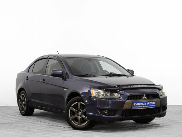 2007 Mitsubishi Lancer X, синий