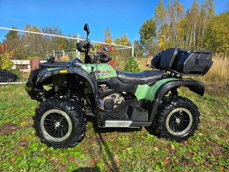 2023 Stels ATV-600YL Леопард, зелёный, 650000 рублей, вид 1