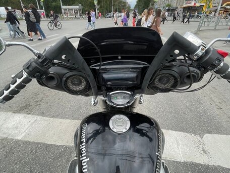 2007 Yamaha XVS1300, чёрный, 850000 рублей, вид 1