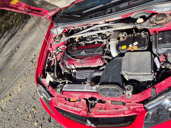 2006 Mitsubishi Lancer Evolution IX, красный, 3750000 рублей - вид 12