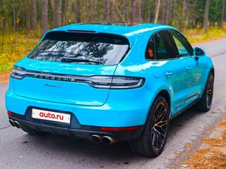 2019 Porsche Macan S I Рестайлинг, синий, 4650000 рублей, вид 5