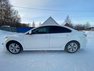 2011 Mazda 6 II (GH) Рестайлинг, белый, 1200000 рублей, вид 3