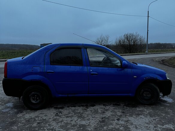 2006 Renault Logan I, синий, 150000 рублей - вид 1