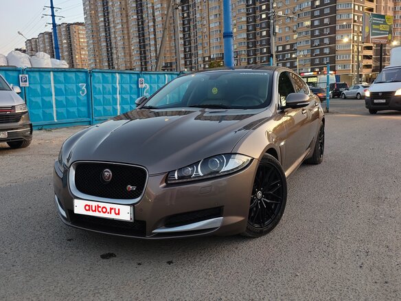2015 Jaguar XF I Рестайлинг, бежевый, 1400000 рублей - вид 2