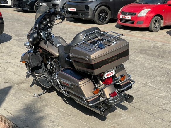 2004 Harley-Davidson Electra Glide, оранжевый, 700000 рублей - вид 5