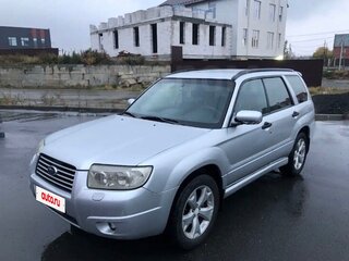 2006 Subaru Forester II Рестайлинг, серебристый, 855000 рублей, вид 3