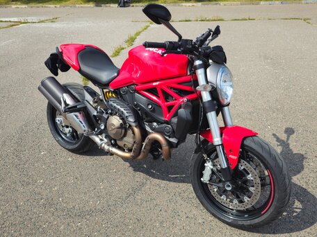 2014 Ducati Monster 821, красный, 420000 рублей, вид 2