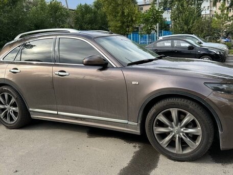 2007 Infiniti FX45 I (S50) Рестайлинг, коричневый, 1290000 рублей, вид 3
