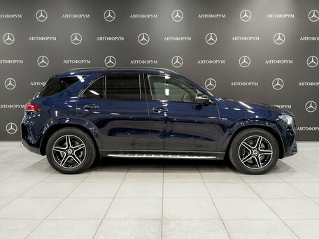 2019 Mercedes-Benz GLE 450 II (V167), синий, 5750000 рублей, вид 4