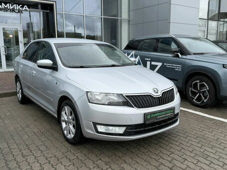 2015 Skoda Rapid I, серебристый, 830000 рублей, вид 3