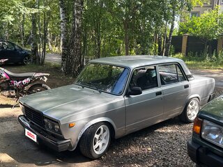 2010 Lada (ВАЗ) 2107, серебристый, 550000 рублей, вид 1