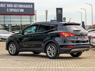2015 Hyundai Santa Fe III, чёрный, 1555000 рублей, вид 4