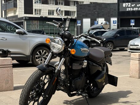 2024 Royal Enfield Meteor, синий, 380000 рублей, вид 4