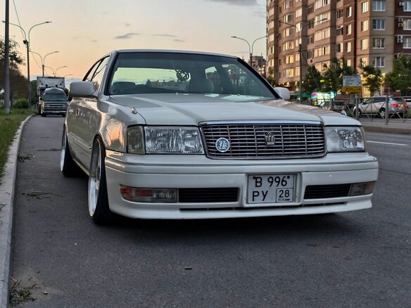 1997 Toyota Crown X (S150), белый, 1000000 рублей - вид 1