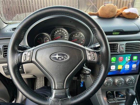 2007 Subaru Forester II Рестайлинг, чёрный, 888000 рублей - вид 9