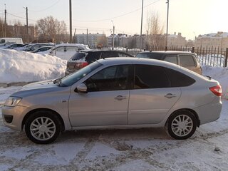 2014 Lada (ВАЗ) Granta I, серебристый, 510000 рублей, вид 4
