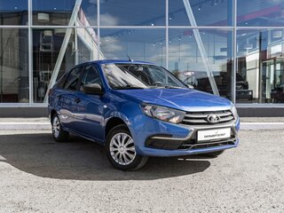 2018 Lada (ВАЗ) Granta I Рестайлинг, синий, 450000 рублей, вид 5