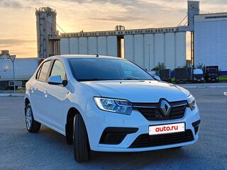 2021 Renault Logan II Рестайлинг, белый, 1300000 рублей, вид 3