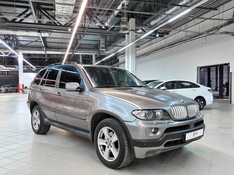 2003 BMW X5 3.0i I (E53) Рестайлинг, серый, 769000 рублей, вид 2