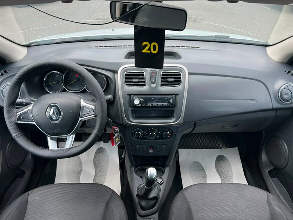 2021 Renault Logan II Рестайлинг, белый - вид 14