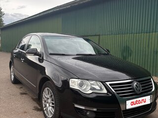 2009 Volkswagen Passat B6, чёрный, 820000 рублей, вид 2
