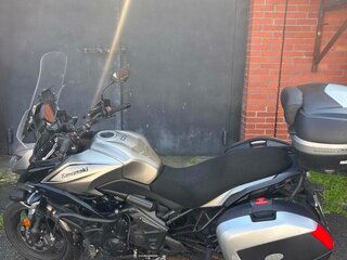 2017 Kawasaki Versys 650, серебристый, 650000 рублей, вид 4