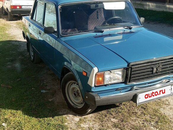 2007 Lada (ВАЗ) 2107, синий, 250000 рублей - вид 1