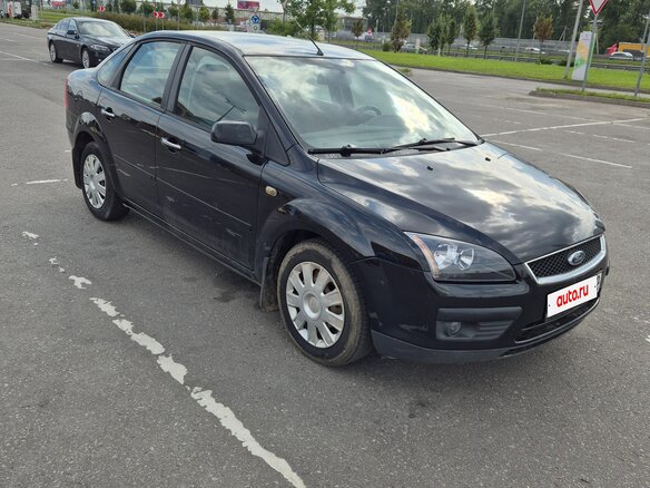 2007 Ford Focus II, чёрный - вид 6
