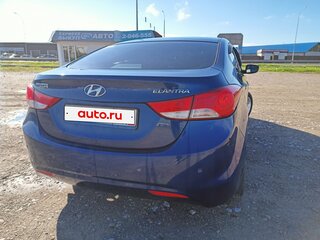 2012 Hyundai Elantra V (MD), синий, 1050000 рублей, вид 5
