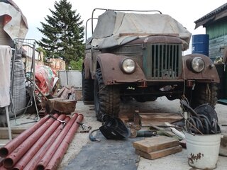 1960 ГАЗ 69, зелёный, 250000 рублей, вид 2