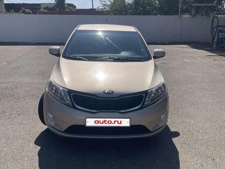 2013 Kia Rio 4-speed III, бежевый, 1045000 рублей, вид 3